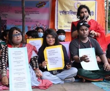 LGBTQ activists hit the streets in Kolkata against alleged inaction of transgender development board | LGBTQ activists hit the streets in Kolkata against alleged inaction of transgender development board