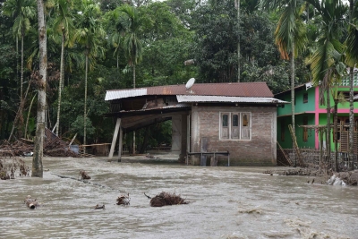 Assam flood situation further deteriorates, 69,750 hit in 5 districts | Assam flood situation further deteriorates, 69,750 hit in 5 districts