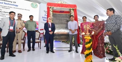 Foxconn begins work on manufacturing facility near Hyderabad | Foxconn begins work on manufacturing facility near Hyderabad
