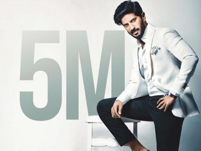 Dulquer Salmaan thanks fans for 'family of 5 million' on Instagram | Dulquer Salmaan thanks fans for 'family of 5 million' on Instagram