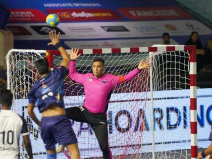 Premier Handball League: Rajasthan Patriots record 36-27 win over Golden Eagles Uttar Pradesh | Premier Handball League: Rajasthan Patriots record 36-27 win over Golden Eagles Uttar Pradesh