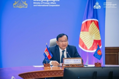 Cambodia briefs foreign diplomatic envoys on border situation with Thailand | Cambodia briefs foreign diplomatic envoys on border situation with Thailand