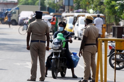 Chennai police on high alert after AIADMK worker's murder | Chennai police on high alert after AIADMK worker's murder