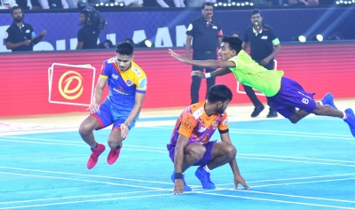 Ultimate Kho Kho: Chennai Quick Guns seal playoffs berth; Telugu Yoddhas romp to dominating win | Ultimate Kho Kho: Chennai Quick Guns seal playoffs berth; Telugu Yoddhas romp to dominating win