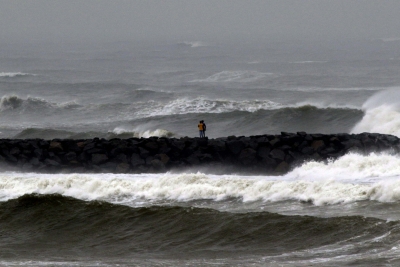 Heavy rains lash coastal Andhra, 'Gulab' weakens into deep depression | Heavy rains lash coastal Andhra, 'Gulab' weakens into deep depression