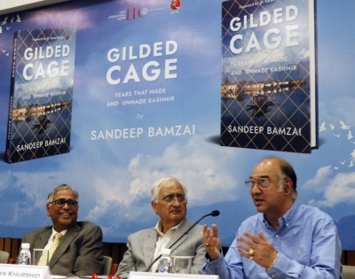 New light on Nehru's J&K policy at launch of Sandeep Bamzai's 'Gilded Cage' | New light on Nehru's J&K policy at launch of Sandeep Bamzai's 'Gilded Cage'