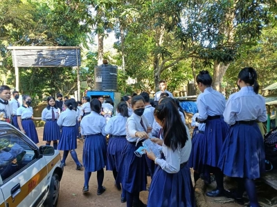 Schools reopen for in-person classes for new academic year in Myanmar | Schools reopen for in-person classes for new academic year in Myanmar