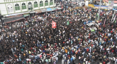'Yaum-e-Ashura' observed in Hyderabad with annual procession | 'Yaum-e-Ashura' observed in Hyderabad with annual procession