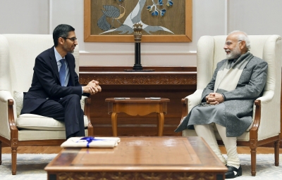 Google CEO Sundar Pichai meets PM, pledges support for G20 Presidency | Google CEO Sundar Pichai meets PM, pledges support for G20 Presidency