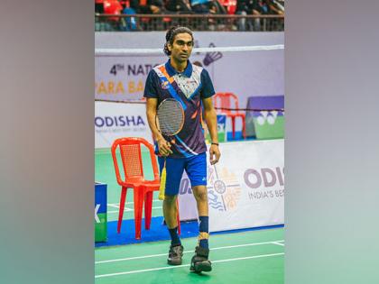 National Para-Badminton C'ship: Haryana's Nitesh Kumar beats Tokyo champion Pramod Bhagat in semis | National Para-Badminton C'ship: Haryana's Nitesh Kumar beats Tokyo champion Pramod Bhagat in semis