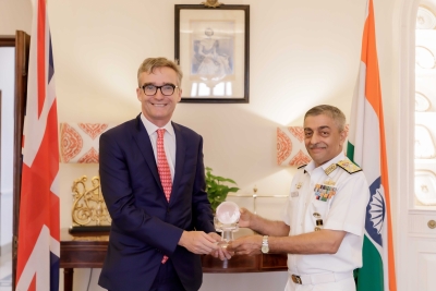India's chief hydrographer receives Alexander Dalrymple award | India's chief hydrographer receives Alexander Dalrymple award