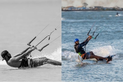 All India Kiteboarding: Jehan Driver and Katya Saini take lead on Day 1 | All India Kiteboarding: Jehan Driver and Katya Saini take lead on Day 1