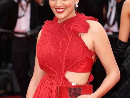 Digital creator Shivani Bafna makes scintillating debut at Cannes | Digital creator Shivani Bafna makes scintillating debut at Cannes