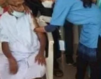 125-year-old seer takes Covid vax in Varanasi | 125-year-old seer takes Covid vax in Varanasi