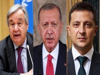 Trio of UN Chief, Erdogan, Zelenskyy to visit Black Sea port of Odesa | Trio of UN Chief, Erdogan, Zelenskyy to visit Black Sea port of Odesa