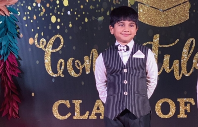 Allu Arjun shares son's picture from pre-school graduation | Allu Arjun shares son's picture from pre-school graduation