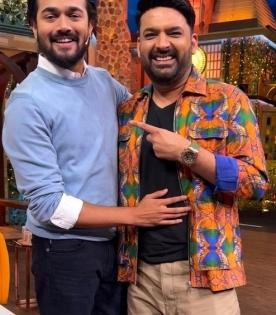 Bhuvan Bam shares pic from 'The Kapil Sharma Show' sets, expresses gratitude | Bhuvan Bam shares pic from 'The Kapil Sharma Show' sets, expresses gratitude