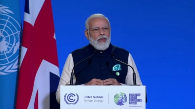 Big, bold announcement by Modi at COP26, net zero goal by 2070 | Big, bold announcement by Modi at COP26, net zero goal by 2070