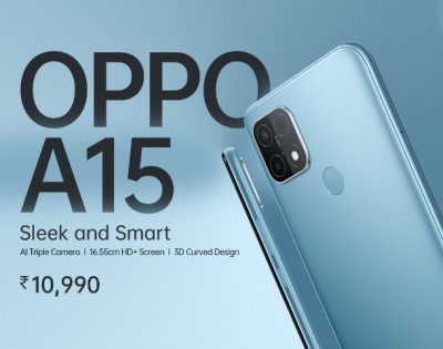 Oppo A15s launched in new storage variant at Rs 12,490 | Oppo A15s launched in new storage variant at Rs 12,490