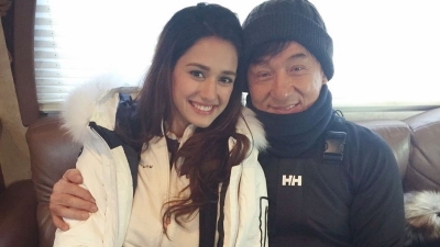Disha Patani wishes 'Kung Fu Yoga' co-star Jackie Chan on his b'day, shares pics | Disha Patani wishes 'Kung Fu Yoga' co-star Jackie Chan on his b'day, shares pics