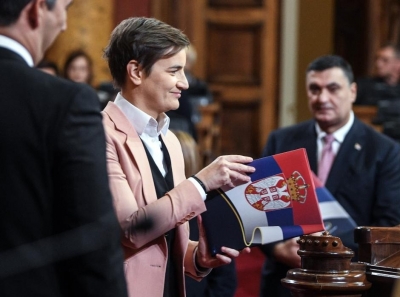 New Serbian govt sworn in | New Serbian govt sworn in