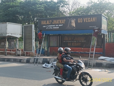 Amid 'halal' meat controversy in K'taka, PETA India pitches 'Go Vegan' message | Amid 'halal' meat controversy in K'taka, PETA India pitches 'Go Vegan' message