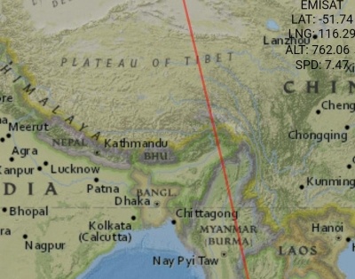 Indian spy satellite passes over Tibet, China mobilises troops | Indian spy satellite passes over Tibet, China mobilises troops