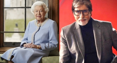 Big B pays tribute to Queen Elizabeth II | Big B pays tribute to Queen Elizabeth II