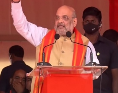 Only BJP can give real freedom to Telangana: Amit Shah | Only BJP can give real freedom to Telangana: Amit Shah