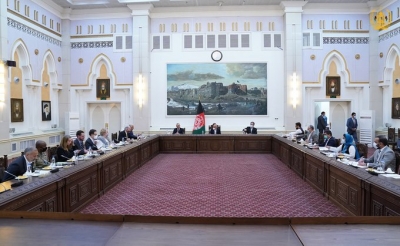 Afghan President meets US peace delegation in Kabul | Afghan President meets US peace delegation in Kabul
