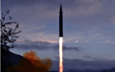 N.Korea claims successful launch of IRBM tipped with hypersonic warhead | N.Korea claims successful launch of IRBM tipped with hypersonic warhead