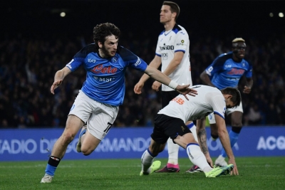 Serie A: Kvaratskhelia helps Napoli conquer Atalanta, maintain top position | Serie A: Kvaratskhelia helps Napoli conquer Atalanta, maintain top position
