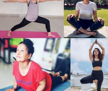 TV actors stretch open the benefits of practicing different yoga 'asanas' | TV actors stretch open the benefits of practicing different yoga 'asanas'