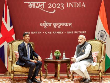 Modi, Sunak discuss ways to deepen trade linkages, boost investment | Modi, Sunak discuss ways to deepen trade linkages, boost investment Modi, Sunak discuss ways to deepen trade linkages, boost investment | Modi, Sunak discuss ways to deepen trade linkages, boost investment