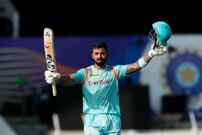 IPL 2022: Rahul smashes century in 100th IPL match as Lucknow post 199/4 against Mumbai | IPL 2022: Rahul smashes century in 100th IPL match as Lucknow post 199/4 against Mumbai