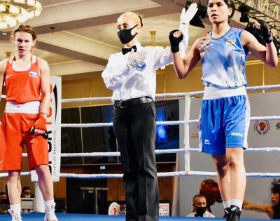 Nikhat beats world champ at Bosphorous Boxing tournament | Nikhat beats world champ at Bosphorous Boxing tournament