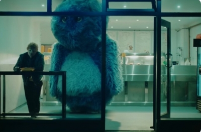 Ed Sheeran joins the banter as food delivery app adopts his Blue Monster | Ed Sheeran joins the banter as food delivery app adopts his Blue Monster