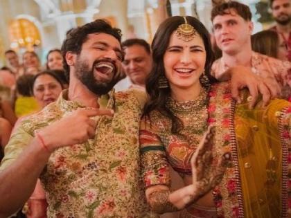 Vicky Kaushal, Katrina Kaif's Mehendi ceremony was all about love and 'bhangra' | Vicky Kaushal, Katrina Kaif's Mehendi ceremony was all about love and 'bhangra'