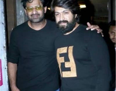 Rumours fly thick and past about 'KGF' star Yash's possible cameo in Prabhas-starrer 'Salaar' | Rumours fly thick and past about 'KGF' star Yash's possible cameo in Prabhas-starrer 'Salaar'