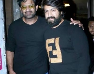 Rumours fly thick and past about 'KGF' star Yash's possible cameo in Prabhas-starrer 'Salaar' | Rumours fly thick and past about 'KGF' star Yash's possible cameo in Prabhas-starrer 'Salaar' Rumours fly thick and past about 'KGF' star Yash's possible cameo in Prabhas-starrer 'Salaar' | Rumours fly thick and past about 'KGF' star Yash's possible cameo in Prabhas-starrer 'Salaar'