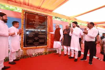 Foundation stone laid for Olympic-level sports centre in Ahmedabad | Foundation stone laid for Olympic-level sports centre in Ahmedabad