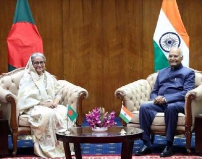Kovind presents Hasina cakes, sweets and special biscuits from Rashtrapati Bhavan | Kovind presents Hasina cakes, sweets and special biscuits from Rashtrapati Bhavan Kovind presents Hasina cakes, sweets and special biscuits from Rashtrapati Bhavan | Kovind presents Hasina cakes, sweets and special biscuits from Rashtrapati Bhavan