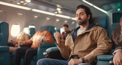 The story behind Ayushmann's pics with headless people in airplane | The story behind Ayushmann's pics with headless people in airplane