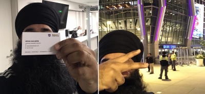 Kirpan-wielding Sikh says he was denied entry to NBA game in US | Kirpan-wielding Sikh says he was denied entry to NBA game in US
