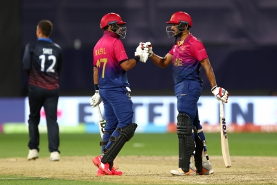 T20 World Cup: Waseem slams 50, Rizwan hits unbeaten 43 as UAE make 148/3 against Namibia | T20 World Cup: Waseem slams 50, Rizwan hits unbeaten 43 as UAE make 148/3 against Namibia