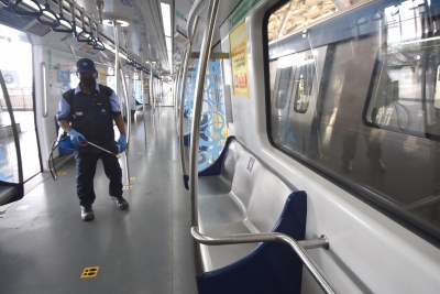 Hyderabad Metro to resume services from Monday with precautions | Hyderabad Metro to resume services from Monday with precautions Hyderabad Metro to resume services from Monday with precautions | Hyderabad Metro to resume services from Monday with precautions