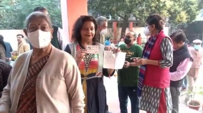 8.02% voting till 9 am in 5th phase of UP Assembly poll | 8.02% voting till 9 am in 5th phase of UP Assembly poll 8.02% voting till 9 am in 5th phase of UP Assembly poll | 8.02% voting till 9 am in 5th phase of UP Assembly poll