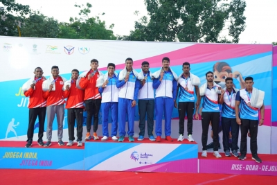 National Games round-up: Wrestler Hinaben Khalifa, badminton mixed team add two bronze to Gujarat's tally | National Games round-up: Wrestler Hinaben Khalifa, badminton mixed team add two bronze to Gujarat's tally