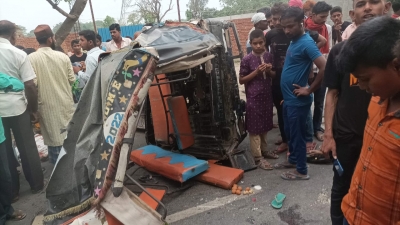 6 of family among 7 killed in road accident in Bihar's Sitamarhi | 6 of family among 7 killed in road accident in Bihar's Sitamarhi