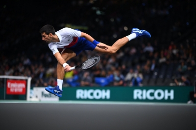 Flying high after securing record year-end No. 1 ranking, Novak becomes Superman | Flying high after securing record year-end No. 1 ranking, Novak becomes Superman